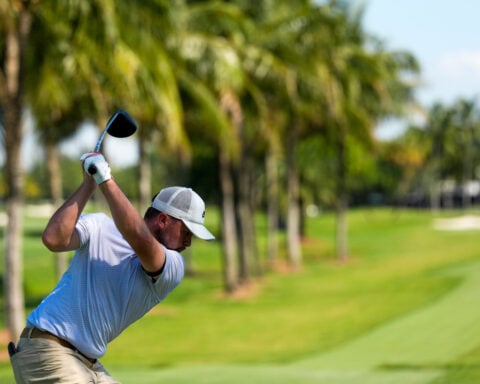 The ride continues for Alex Fitzpatrick, who's in the mix at Doral's Cadillac Championship