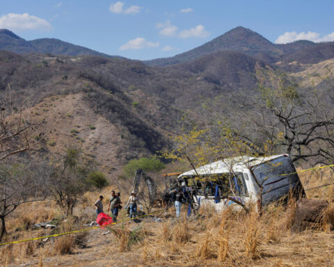 At least 11 dead in western Mexico after bus careens off highway