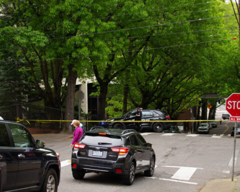 1 person dead after vehicle crashes into an Oregon health club, police say