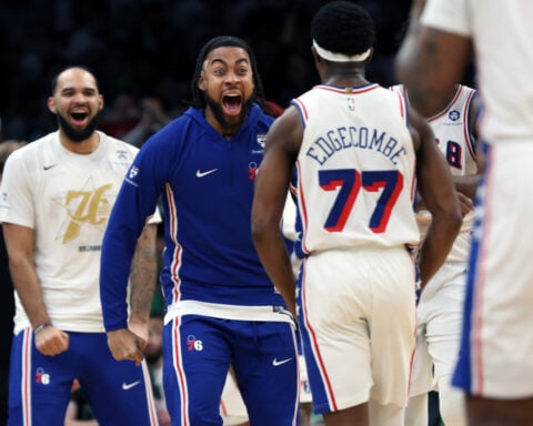 76ers eyeing much more as they move on to second round after Game 7 win over Celtics
