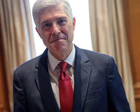 Amid leaks, Justice Gorsuch says US Supreme Court needs room for 'candid conversations'