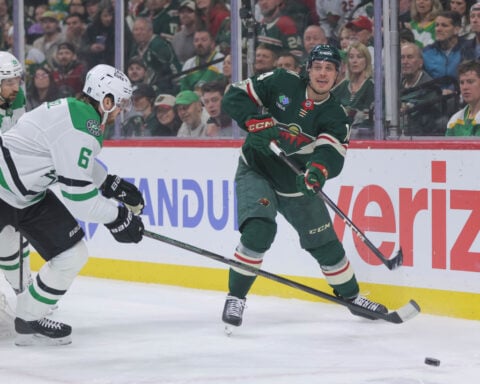 Wild will be without Joel Eriksson Ek and Jonas Brodin for first two games of series vs. Avs