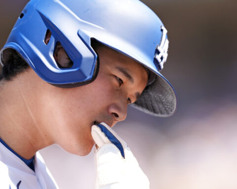 Dodgers' Shohei Ohtani goes hitless in 4th straight game for the 1st time since 2022