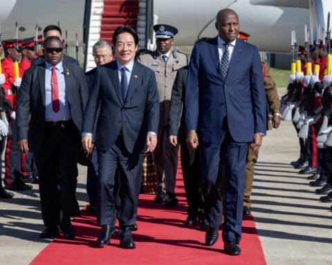 Taiwan president arrives in Eswatini after blaming China for cancellation of prior trip