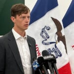 Democrats look for a foothold in Iowa as Vance visits to boost Republicans