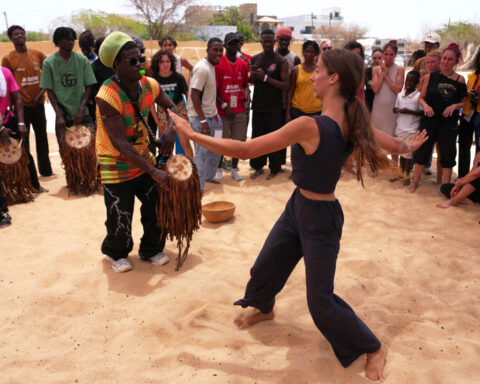 A sun-baked Senegal village erupts in color for one of Africa’s biggest dance festivals