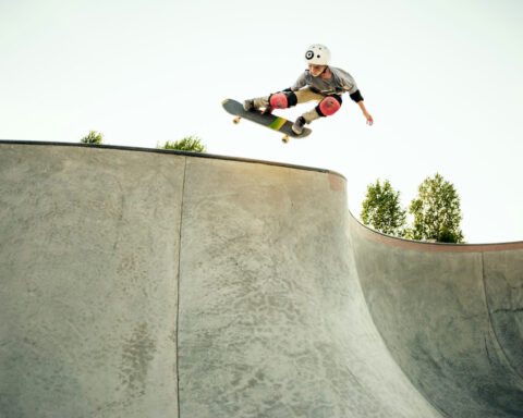 Why do you have to wear a helmet when you’re skateboarding?