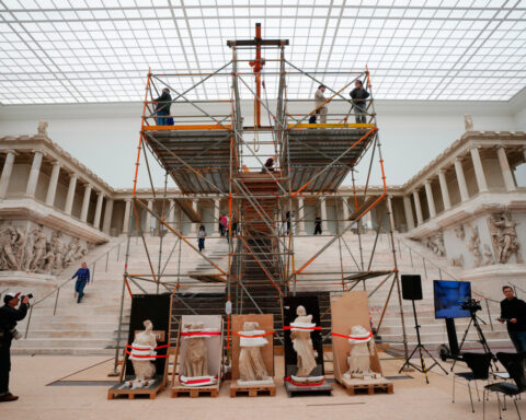 Berlin's Pergamon Museum will reopen in mid-2027 as a lengthy restoration moves forward
