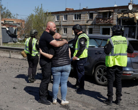 Russian missile strike kills seven in Ukraine's Kharkiv region, officials say