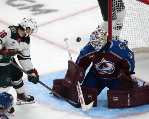 A stunning 9-6 Avalanche win over the Wild turns a defense-first series into a 15-goal frenzy