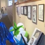 Exhibit celebrates 99-year-old artist who began drawing later in life