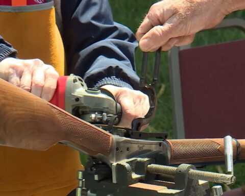 Guns to Gardens event turns unwanted firearms into tools