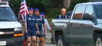 Veterans walk 100 miles to bring awareness to PTSD