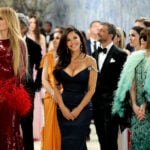 Stars arrive for Met Gala as protesters target Jeff Bezos
