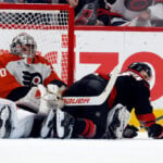Hall's OT score helps Hurricanes top Flyers 3-2 to take 2-0 lead in 2nd-round series of NHL playoffs