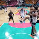 Edwards returns and Timberwolves overcome big game by Wembanyama to beat Spurs 104-102 in Game 1