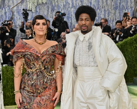 Inside the Met Gala, an Olympic champion learns just how famous she's become