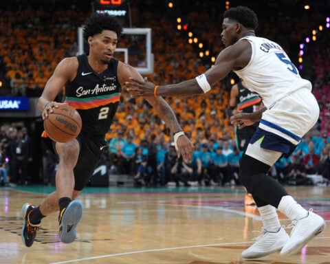 Anthony Edwards was supposed to miss the first 2 games. Instead, he stole Game 1 for Timberwolves