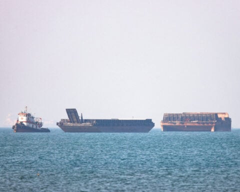Middle East truce in doubt as US and Iran fight for control of Strait of Hormuz