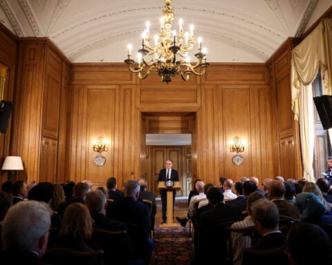 Counterterror police probe arson attack at a former London synagogue amid antisemitic attacks