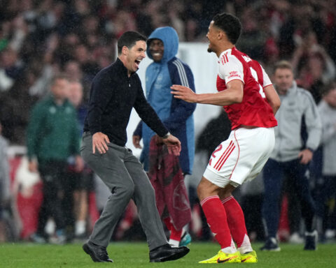 Arsenal reaches its first Champions League final in 20 years as Saka's goal seals win over Atletico
