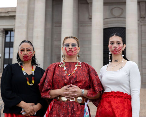 Indigenous people honor and raise awareness for relatives who are missing or have been killed
