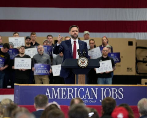 Vice President Vance woos Iowa Republican voters ahead of 2028