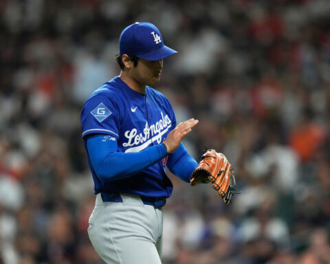 Ohtani allows his first HRs of the season to Walker and Shewmake as the Astros beat the Dodgers 2-1