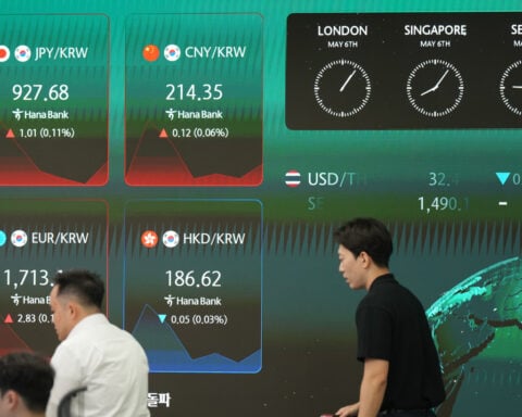 AI boom drives a rally in buying of tech shares, pushing South Korea's Kospi to a record