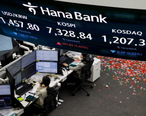 Stocks surge in Seoul as Samsung surpasses Berkshire