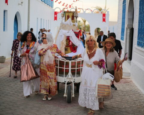 Foreign visitors return to Jewish pilgrimage in Tunisia under tight security