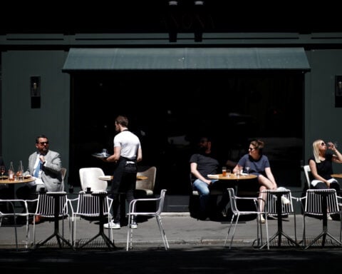 Euro zone services activity slumps in April on weak demand, PMI shows
