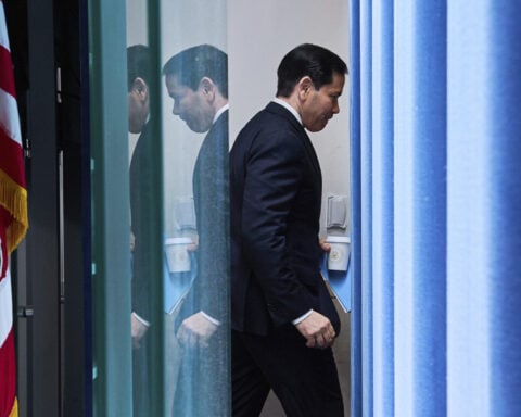 The Latest: US military fires on Iranian-flagged oil tanker as Trump presses for deal to end war