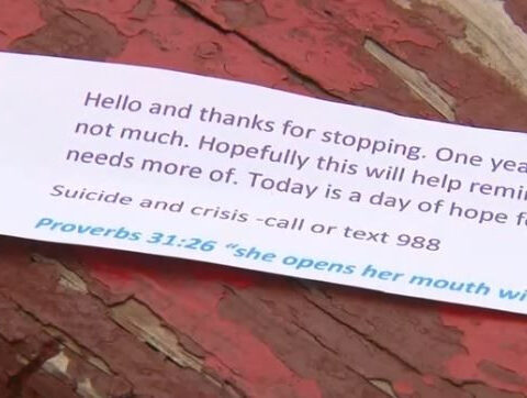 Woman shares story of hope through random acts of kindness