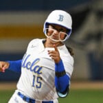 In a battle like McGwire and Sosa's '98 home run chase, Oklahoma, UCLA softball sluggers near record