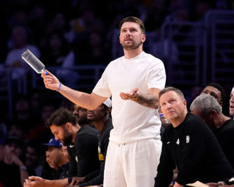 Luka Doncic says being injured during Lakers' playoff run has been 'very frustrating'