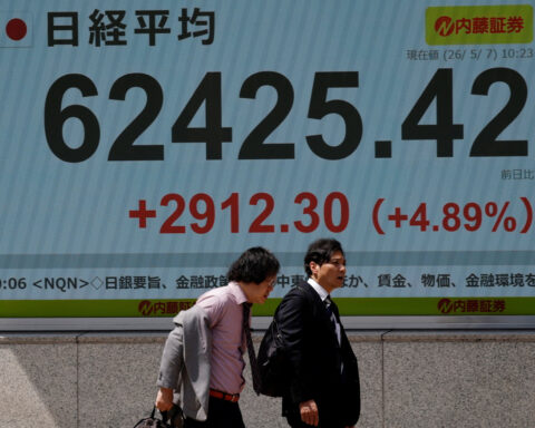 Japan's Nikkei blazes past 63,000 on earnings, Iran peace optimism; JGBs rally