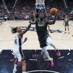 Wembanyama and Spurs rebound to hand Timberwolves largest postseason defeat, 133-95, to even series