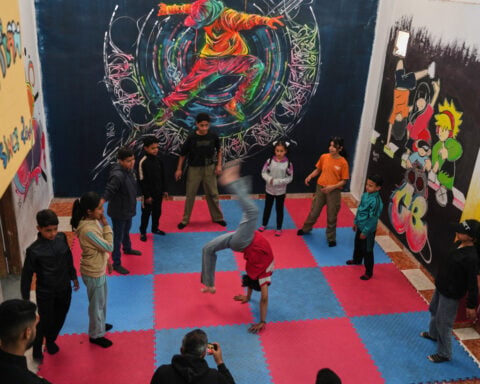 In Gaza, some Palestinian children find respite and catharsis in breakdancing