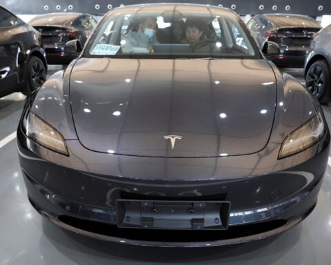 Tesla's China-made EV sales rise 36% in April, year-on-year