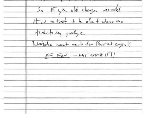 A note a former cellmate says he found after Epstein’s suspected suicide attempt is released