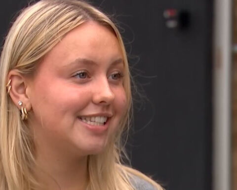 Waitress studying to become nurse saves customer who collapsed outside pizza shop