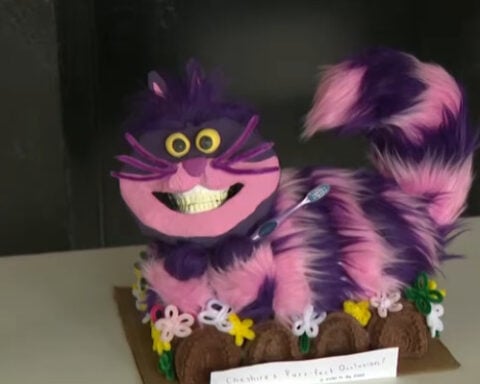 Dental students hoping to leave lasting 'impression' with their end-of-year art project