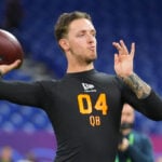 Carson Beck's QB career in college wasn't perfect. He says that can help in adjustment to NFL