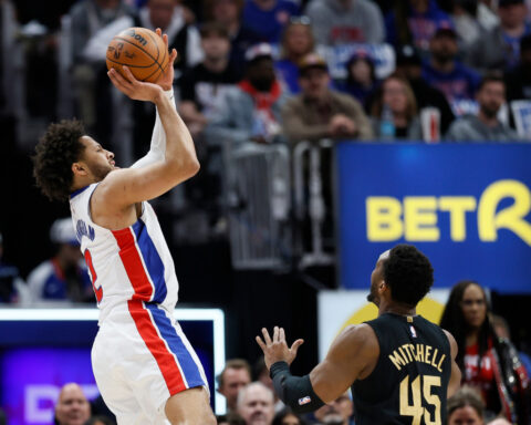 Cade Cunningham has 25 points and 10 assists to lift Pistons past Cavs 107-97 for a 2-0 lead