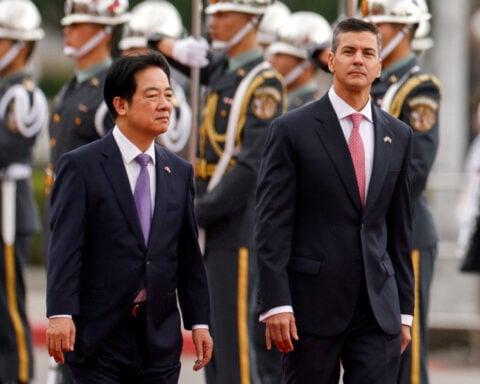 Paraguay 'deeply values' Taiwan ties, president says in Taipei