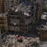 Israeli airstrikes kill 5 in southern Lebanon as Hezbollah rockets hit open areas in Israel