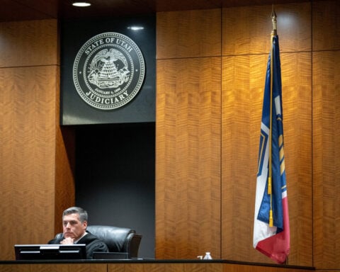 Utah judge rejects bid to ban TV in Kirk case, delays hearing