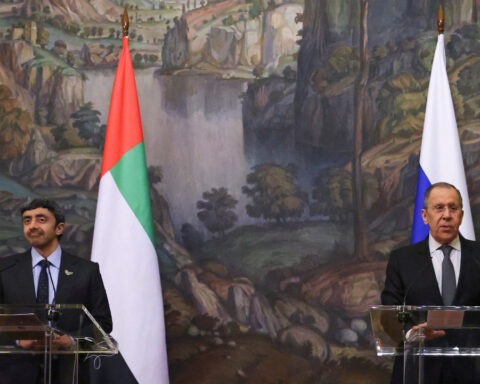 Russia's Lavrov tells UAE counterpart of need to support US-Iran talks