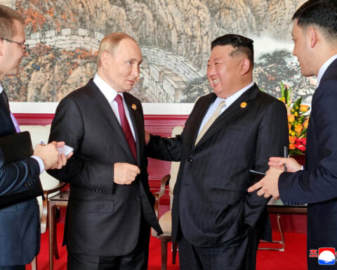 North Korean leader Kim calls ties with Russia top priority in Victory Day message to Putin